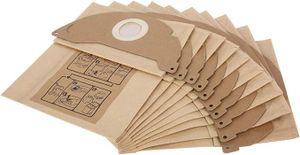 ケルヒャーWD2250A2004 A2054 MV2用クリーナーペーパーバッグ、10個/セット掃除機ペーパ