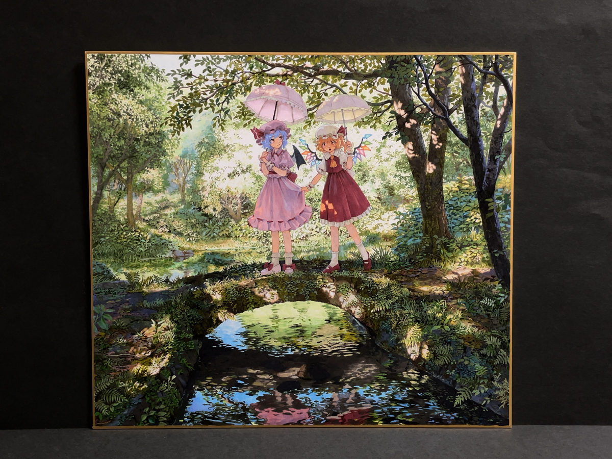 同人 東方 手描きイラスト 『レミリア・スカーレット』『フランドール