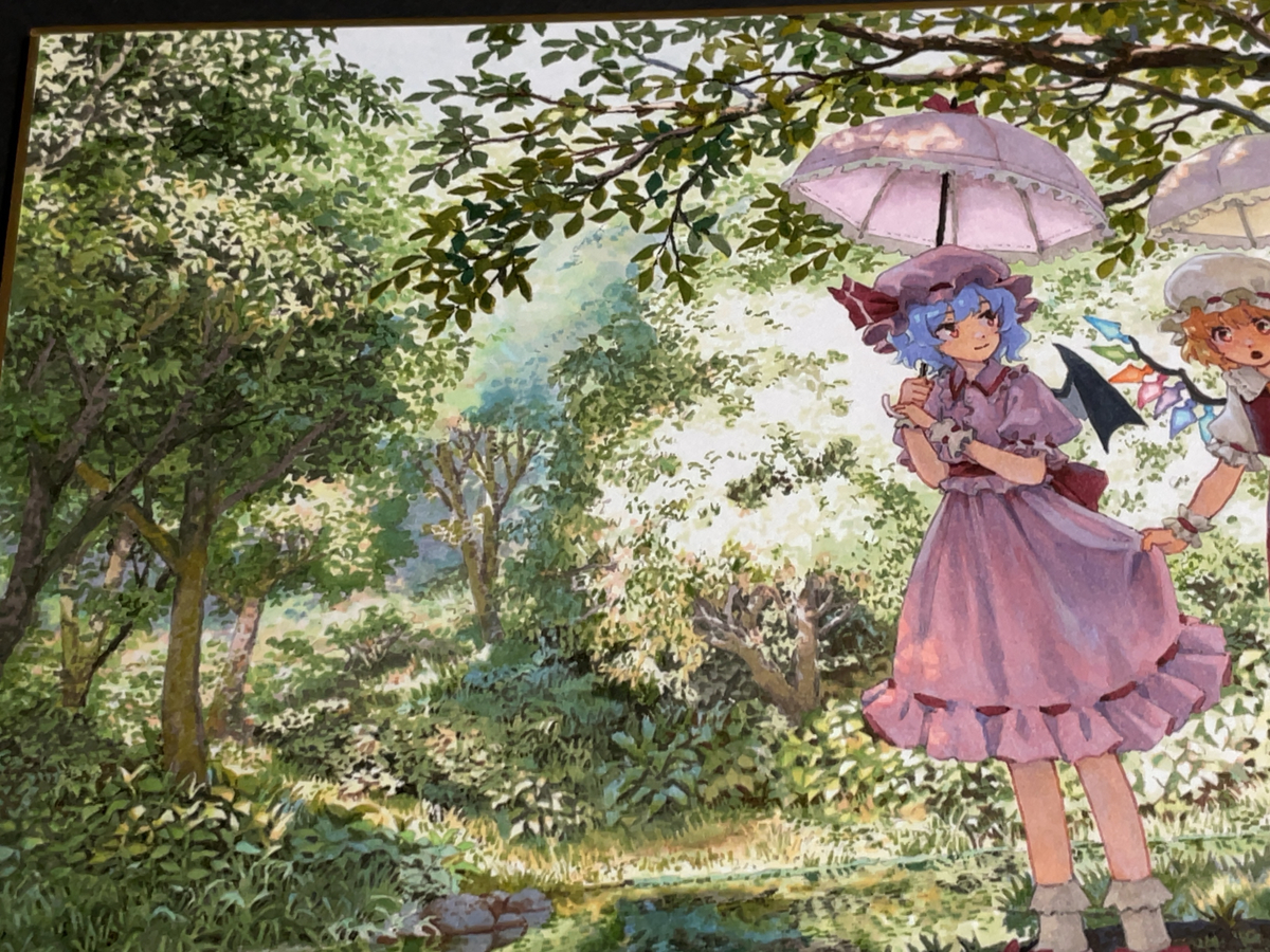 同人 東方 手描きイラスト 『レミリア・スカーレット』『フランドール