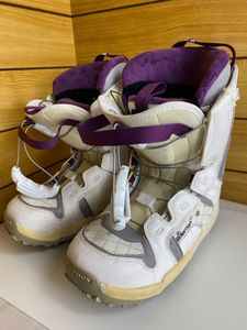 サロモン　24.5cm VIGIL スノーボードブーツ ホワイト　レディース