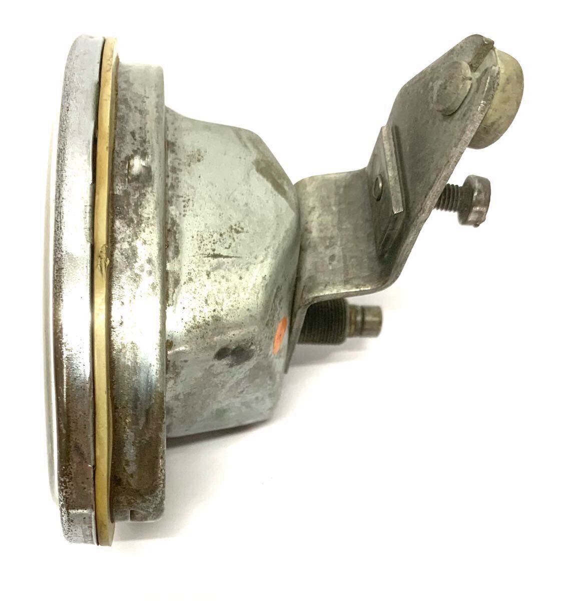 希少!当時物Vespaベスパ/PIAGGIOピアジオVEGLIA製扇形スピードメーター マイル表示? 初期ロゴ 現状売り切り_7