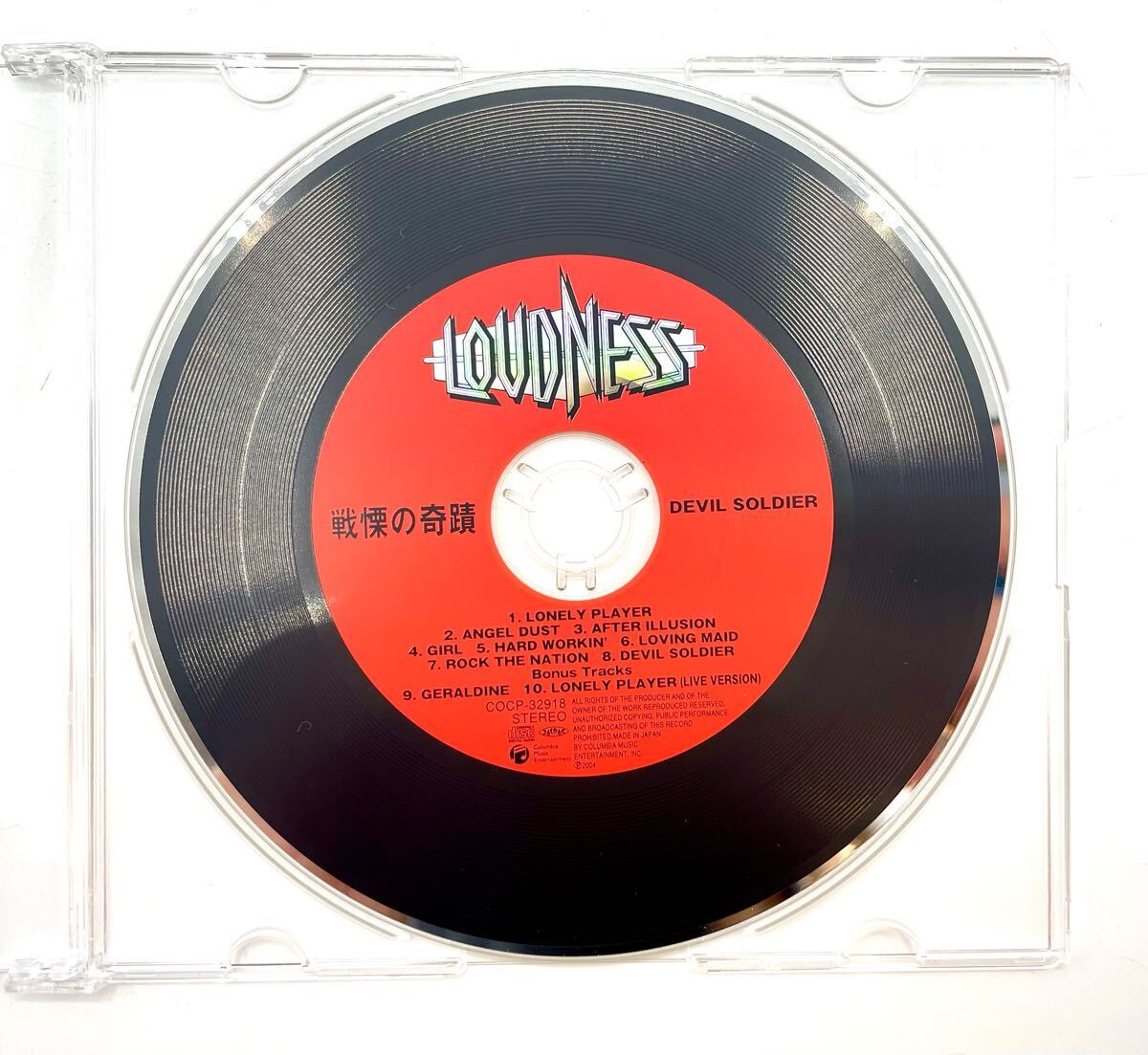 中古□CD LOUDNESS ラウドネス DEVIL SOLDIER 戦慄の軌跡 ヘビィメタ