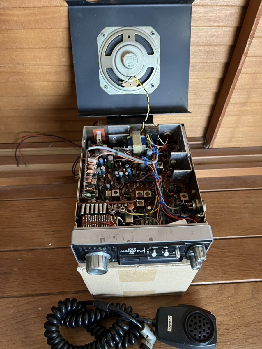 CB無線機 カルメン69X マイク・電源コード付き_6