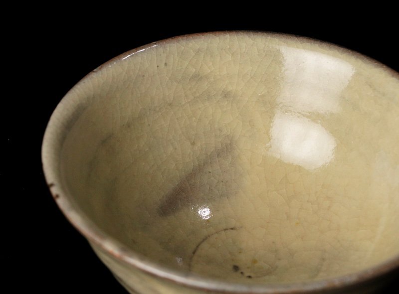 古美味】北大路魯山人 粉引茶碗 友斎箱 茶道具 保証品 a1AR(茶碗