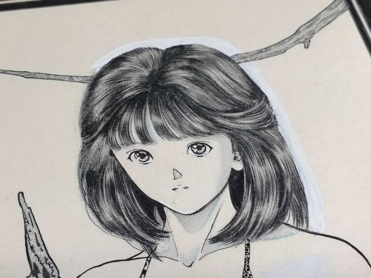 ☆真作保証☆肉筆 生原稿☆桂正和 電影少女 早川もえみ☆単行本 3巻