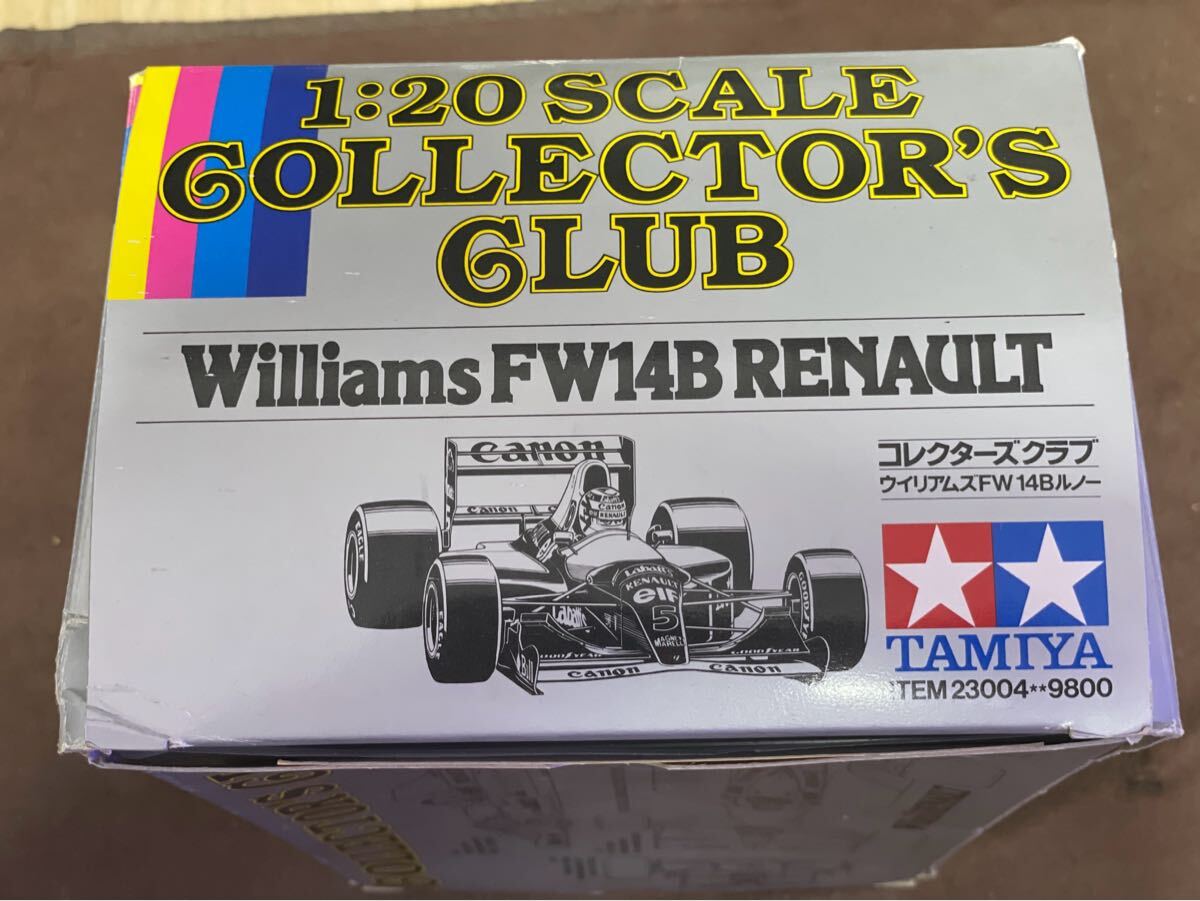 タミヤ コレクターズクラブ 1/20 ウィリアムズ ルノー FW14B #5 N