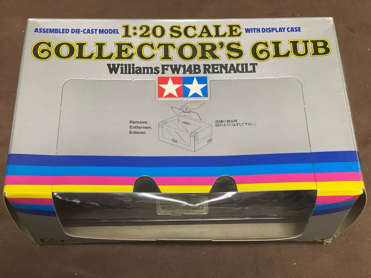 タミヤ コレクターズクラブ 1/20 ウィリアムズ ルノー FW14B #5 N