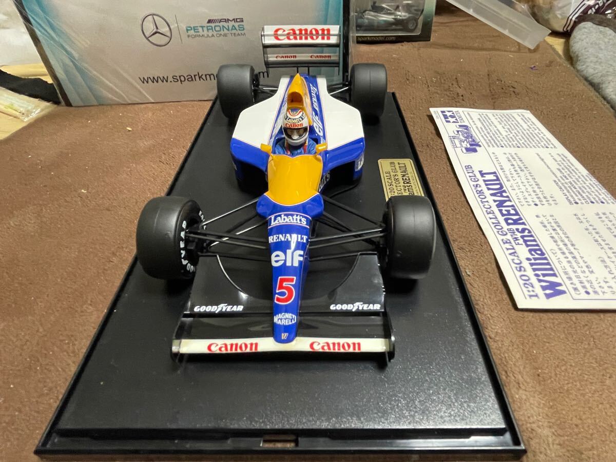 タミヤ コレクターズクラブ 1/20 ウィリアムズ ルノー FW14B #5 N