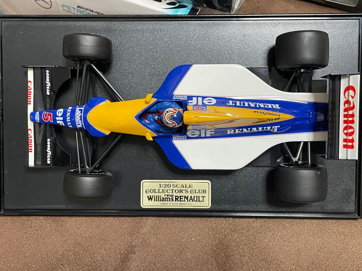 タミヤ コレクターズクラブ 1/20 ウィリアムズ ルノー FW14B #5 N