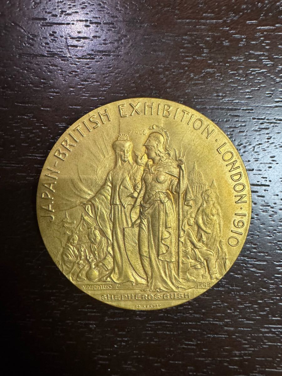 日英博覧会 明治43年 JAPAN-BRITISH EXHIBITION・LONDON・1910 GOLD