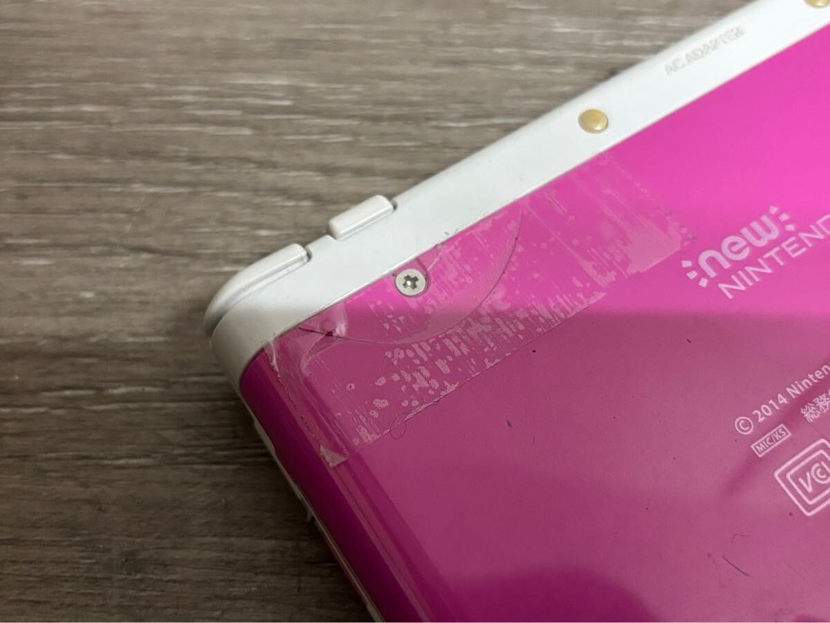 ☆ New3DSLL ☆ Newニンテンドー3DS LL ピンクホワイト 動作品 本体