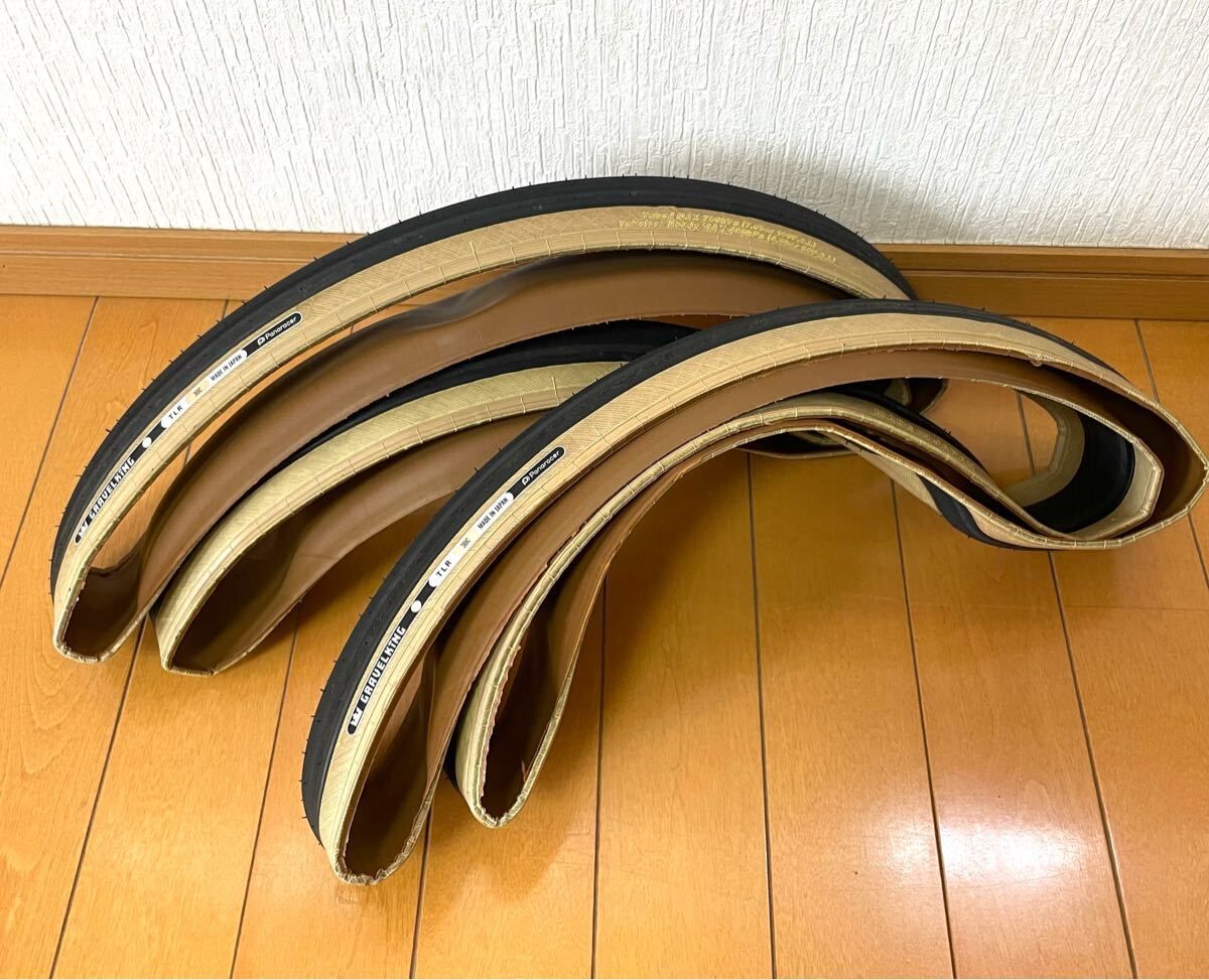 パナレーサー Panaracer グラベルキング 軽量モデル 700 30c アンバー 2本セット _1