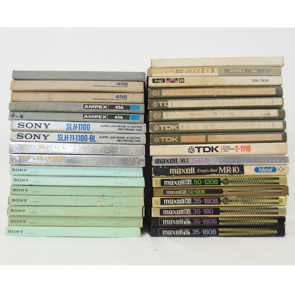 1円maxell/SONY他/【使用済み】オープンリールテープ/AMPEX、Scotch