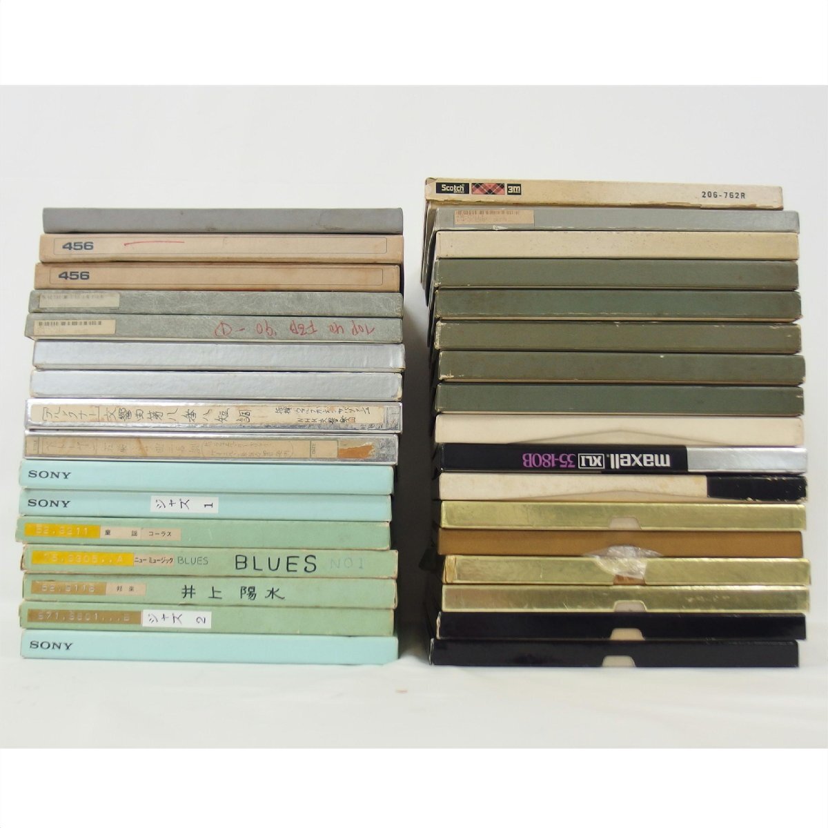 1円maxell/SONY他/【使用済み】オープンリールテープ/AMPEX、Scotch