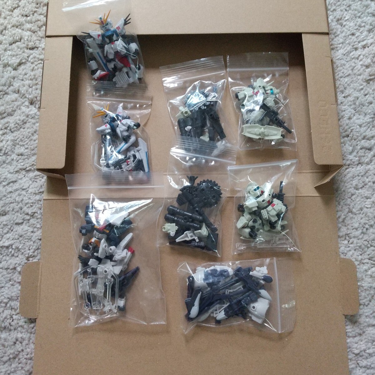 【組立済・説明必読！】機動戦士ガンダム モビルスーツアンサンブル 08 全種+αセット MOBILE SUIT ENSEMBLE F91 ハイゼンスレイ_1