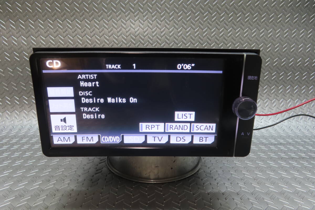完動品保証付/W6455/トヨタ純正 SDナビ NSZT-W62G TV地デジフルセグ