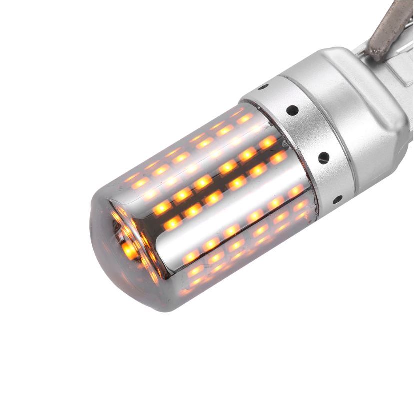 T20 LED ウィンカー バルブ アンバー 2個 ステルス 汎用 ウェッジ オレンジ 爆光 ハイフラ防止 t20 キャンセラ― ピンチ部違い 新品 013 _7