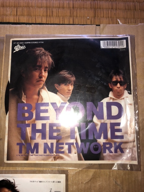 EP レコード 美盤 TM NETWORK ティーエム ネットワーク BEYOND THE