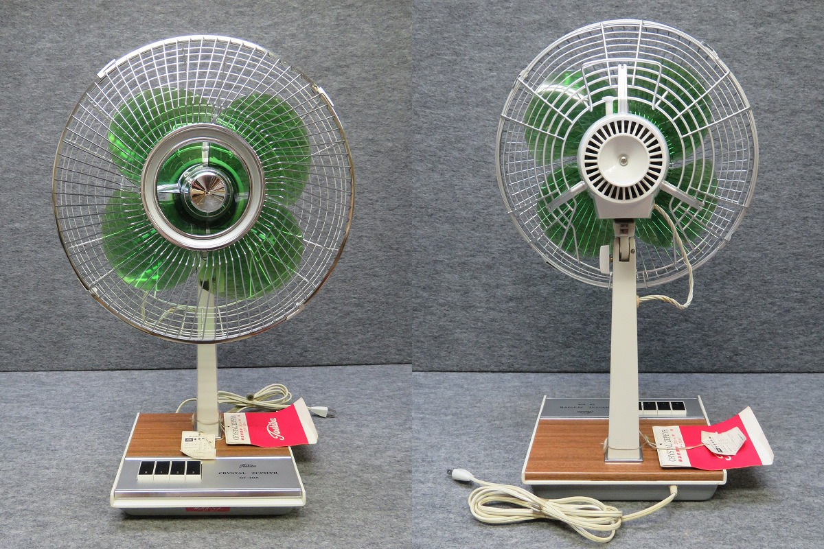 ☆昭和レトロ 東芝 扇風機 クリスタル ゼファー DF-30A【動作品