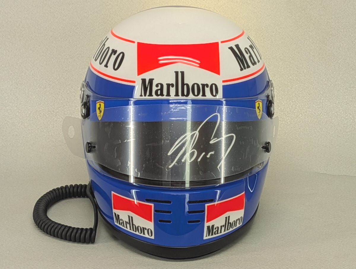1/5 スパーク アラン プロスト ヘルメット 1990 フェラーリ マルボロ おもちゃ 1/5 スパーク アラン プロスト ヘルメット 1990 フェラーリ