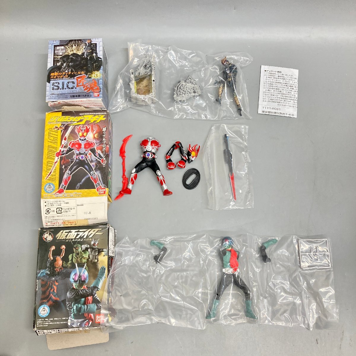仮面ライダー フィギュア　まとめ売り　一番くじ　RKF 食玩など ◇◇[8] 仮面ライダー 食玩 ガチャガチャ ミニフィギュア まとめ売り