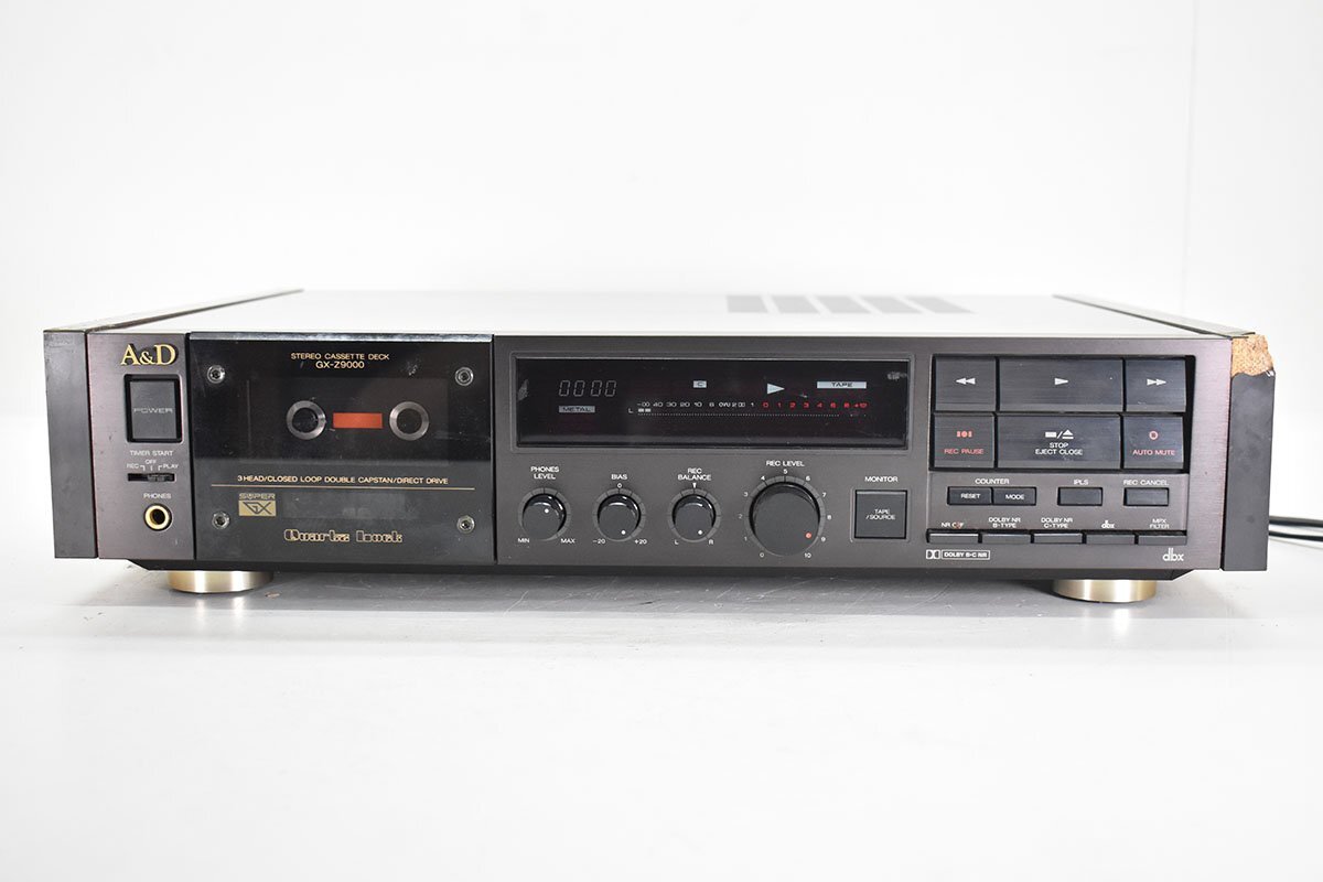 アカイ　カセットデッキ A＆D GX-Z9000 カセットデッキ[AKAI][アカイ][CASSETTE DECK][k1]18M