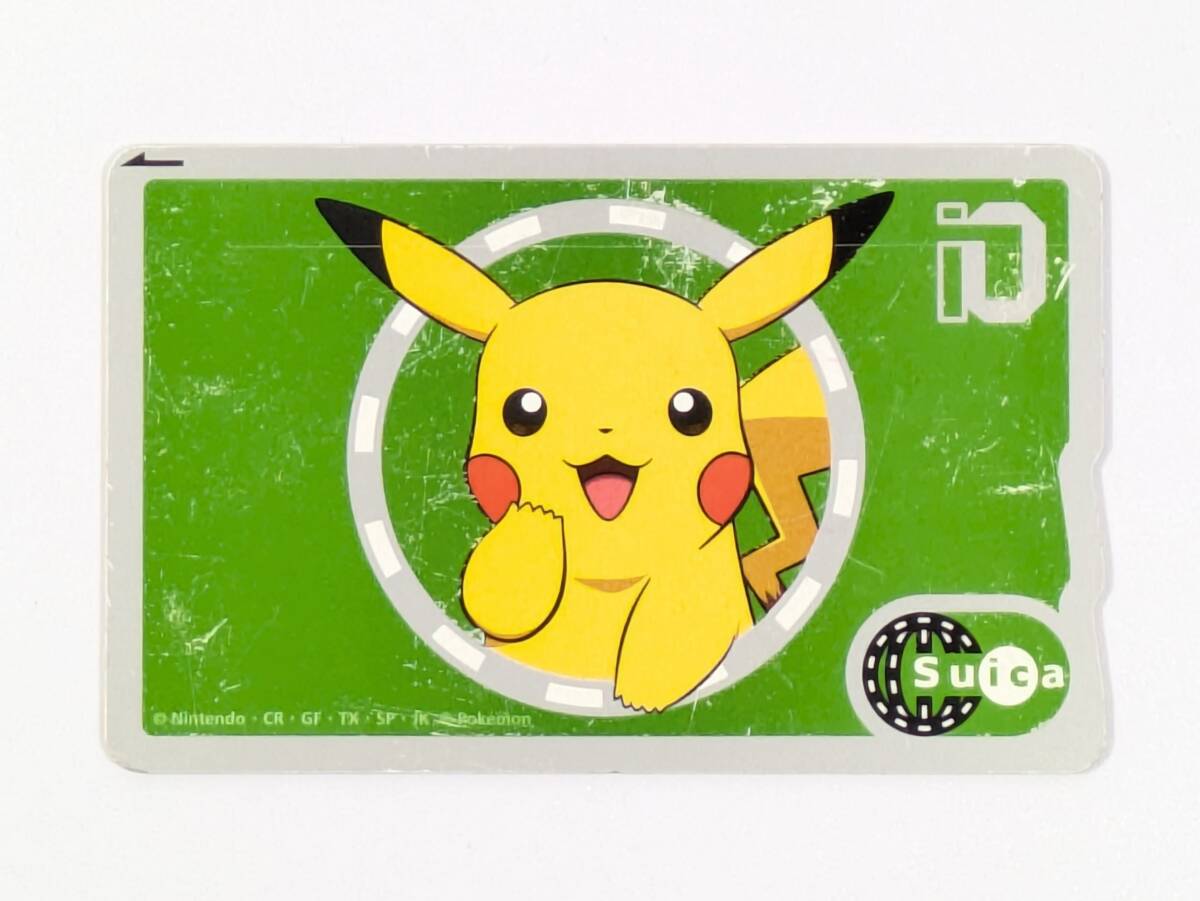 限定デザイン】 Suica ピカチュウ 無記名 残高なし/デポジットのみ