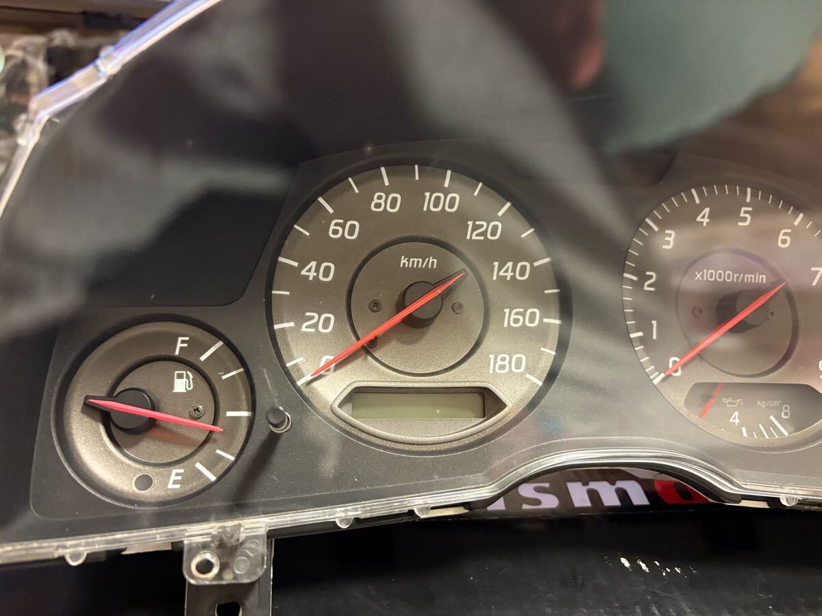 スカイライン ER34 GTターボ MT用 前期 純正スピードメーター BNR34
