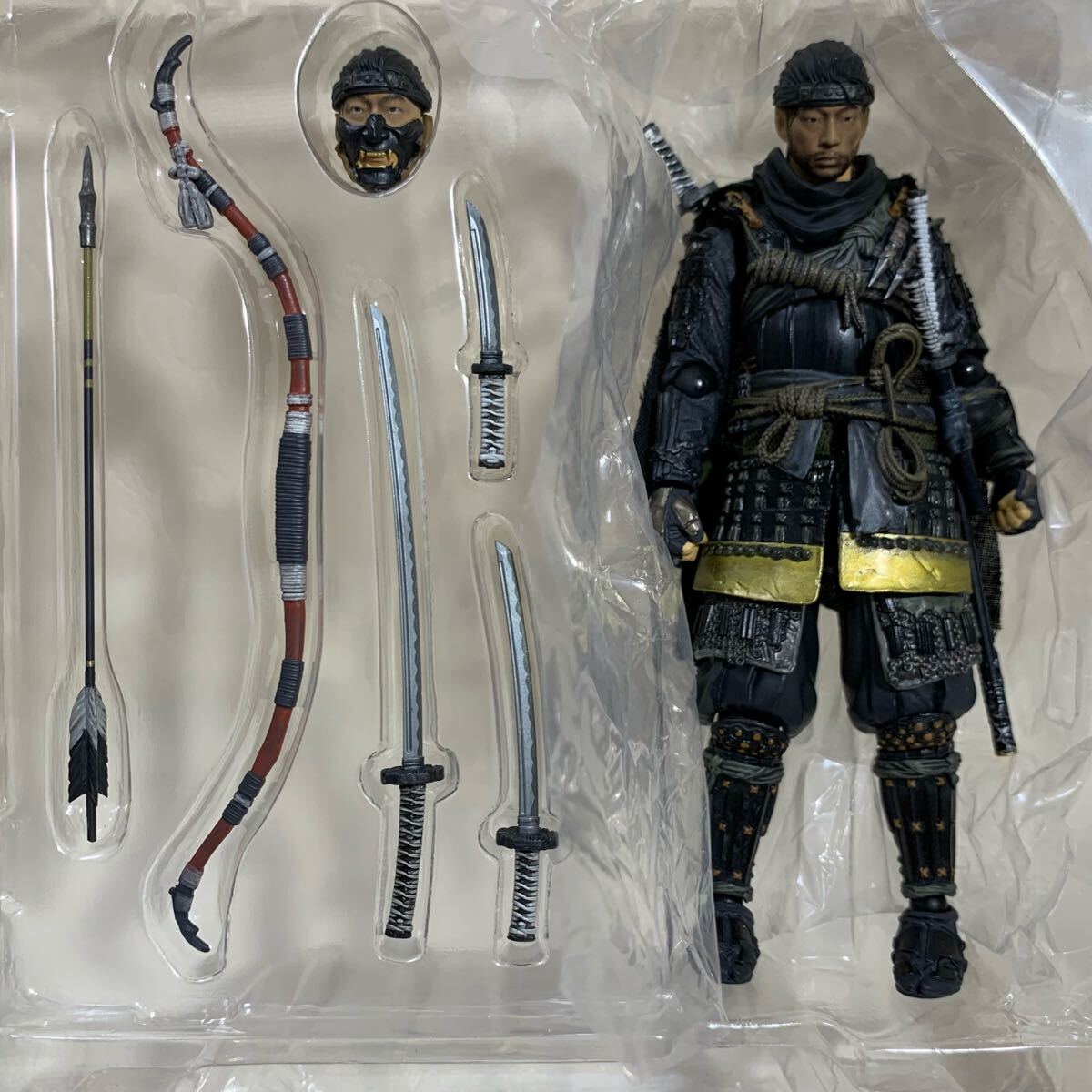 figma 境井仁 特典台座付き Ghost of Tsushima ゴーストオブツシマ Jin