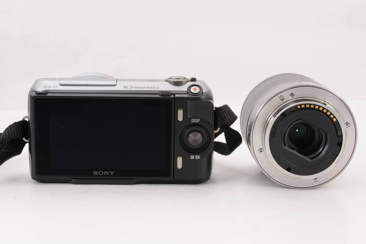 シャッター回数 32回 動作品 ソニー SONY α NEX-C3 レンズ SEL1855 E