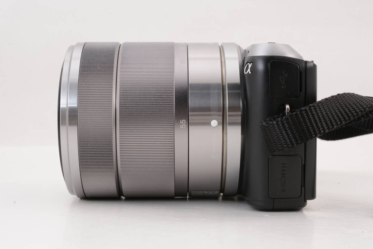 シャッター回数 32回 動作品 ソニー SONY α NEX-C3 レンズ SEL1855 E