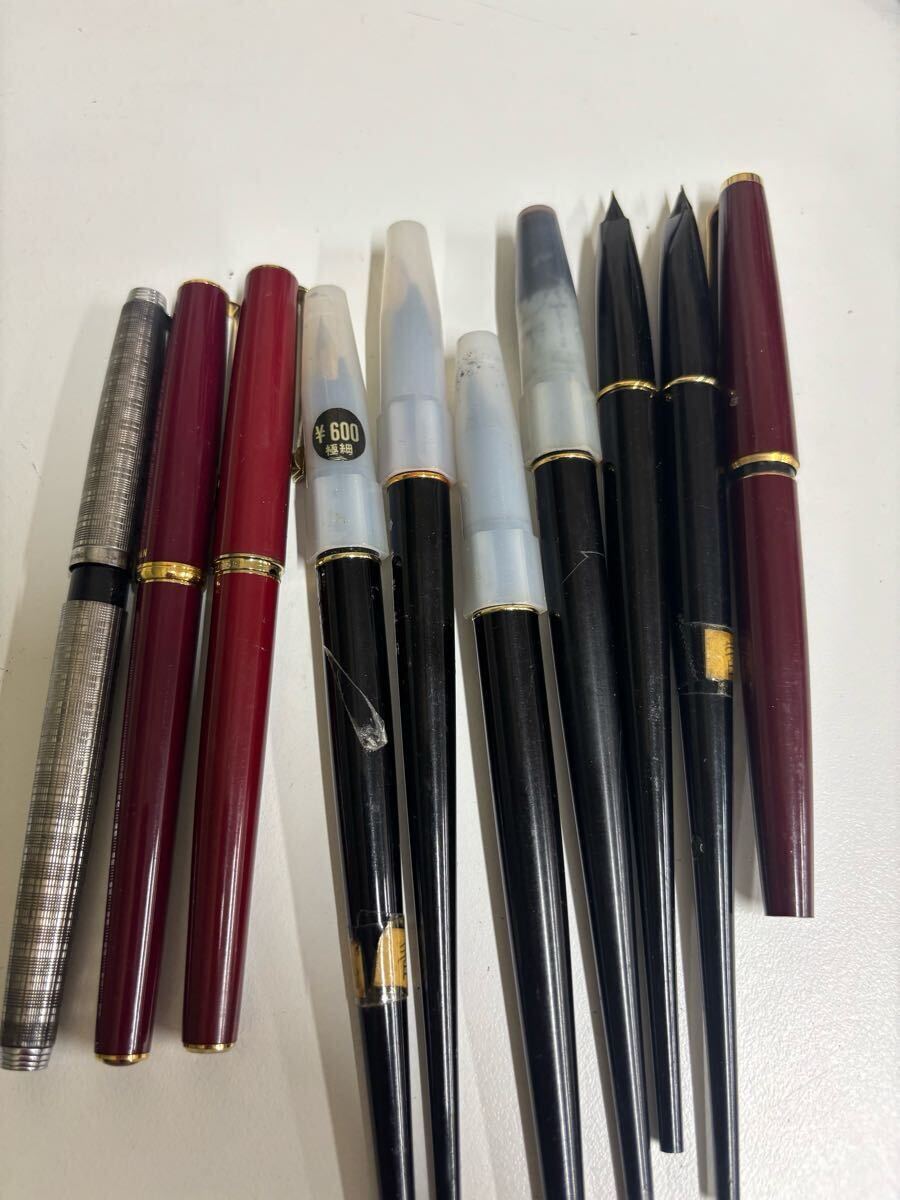 い*ゃ様 鉄ペンまとめ　PILOT　PARKER　sailor　その他　万年筆2 PILOTパイロットPARKERパーカーSAILORセイラー 万年筆 ペン先 14K 585