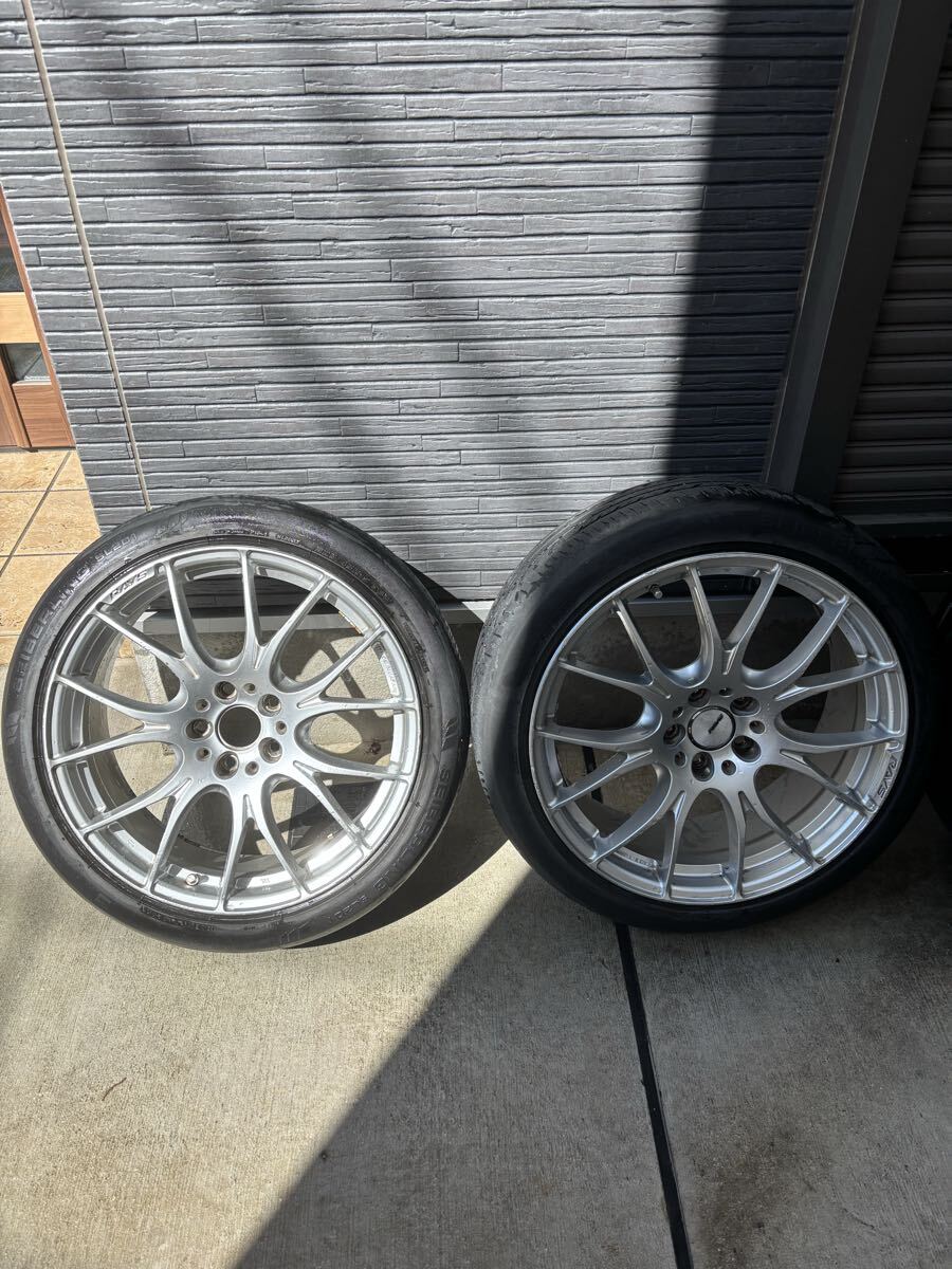 RAYS レイズ PCD114 19インチレイズホムラ225/45R19 19×8J -45 2本　245/40R19 19×8.5J -48 2本_2