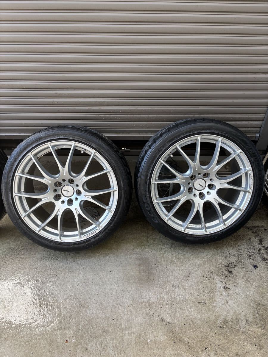 RAYS レイズ PCD114 19インチレイズホムラ225/45R19 19×8J -45 2本　245/40R19 19×8.5J -48 2本_3