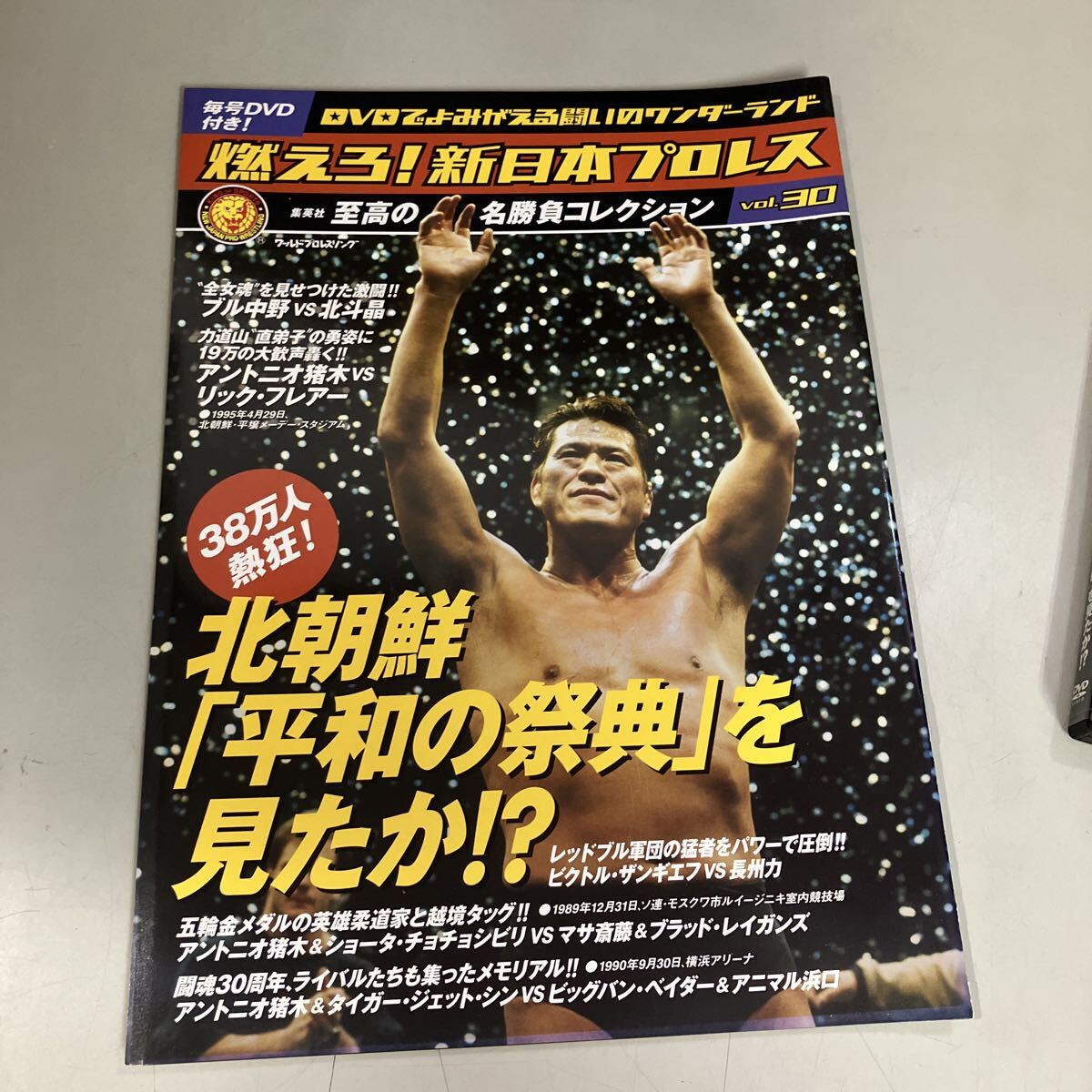 燃えろ 新日本プロレス 至高の名勝負コレクション DVD Vol.30 集英社