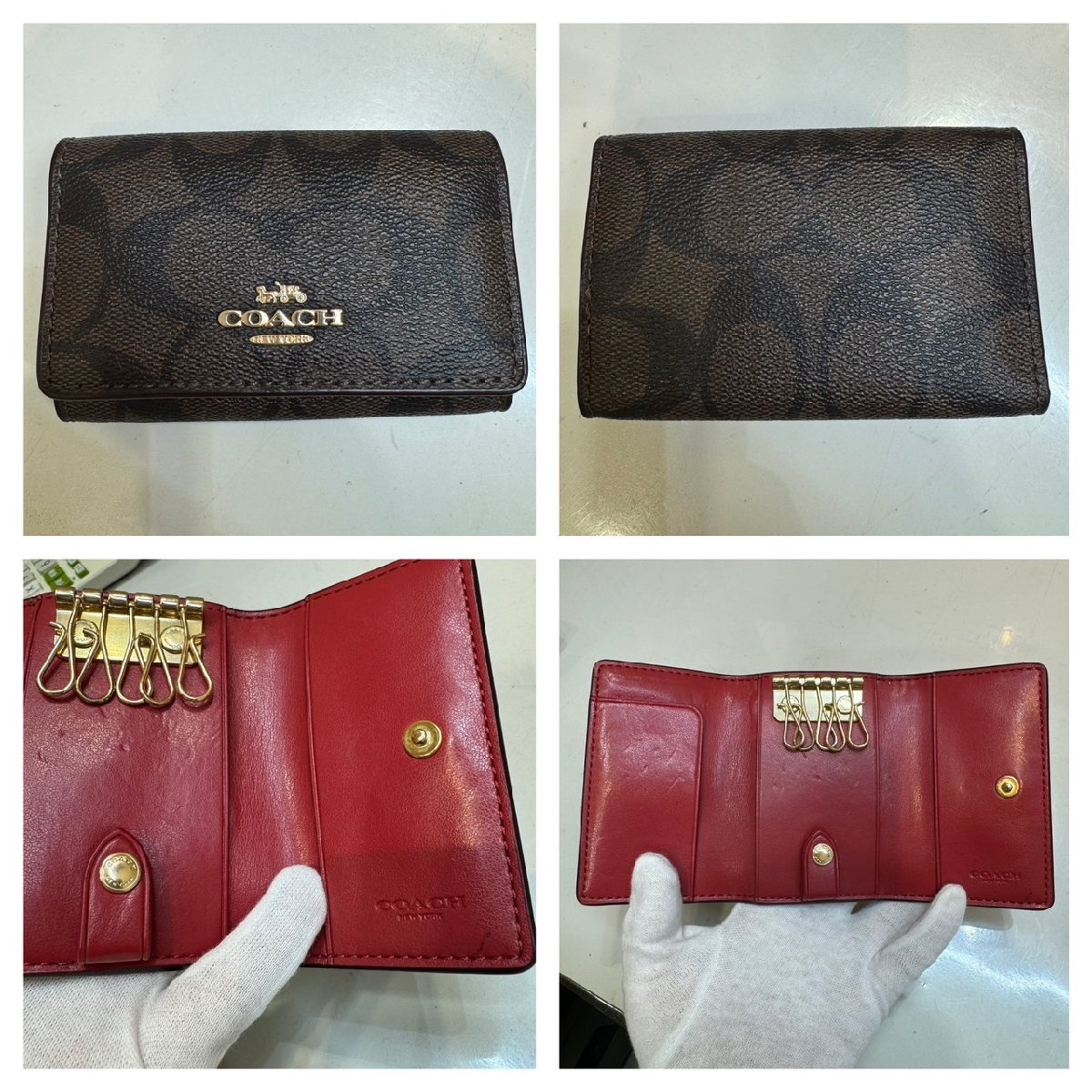 Coach バッグ PRADA Gucci 財布 セット GUCCI マイケルコース PRADA コーチ サイフ キーケース 4点まとめ