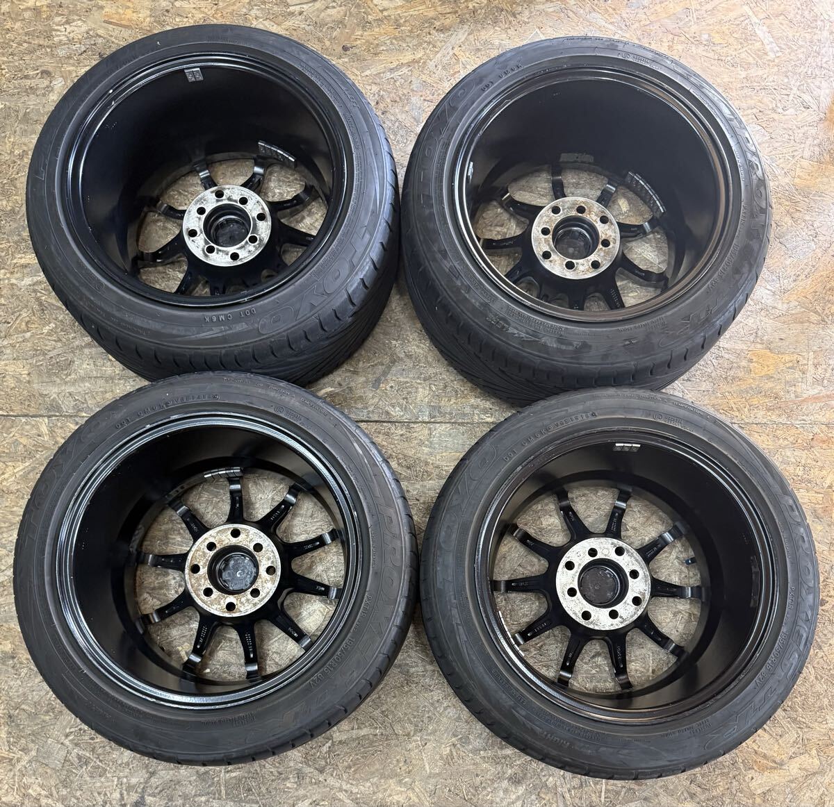 希少！】HLK ホイール 15インチ 8J＋20 PCD100 4穴 4H シビック