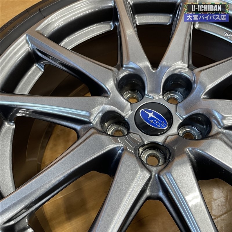 スバル BRZ ZD8 純正 7.5J 17インチ +48 5H 100 & ミシュラン