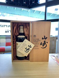 サントリー 山崎 12年 木箱のYahoo!オークション(旧ヤフオク!)の相場