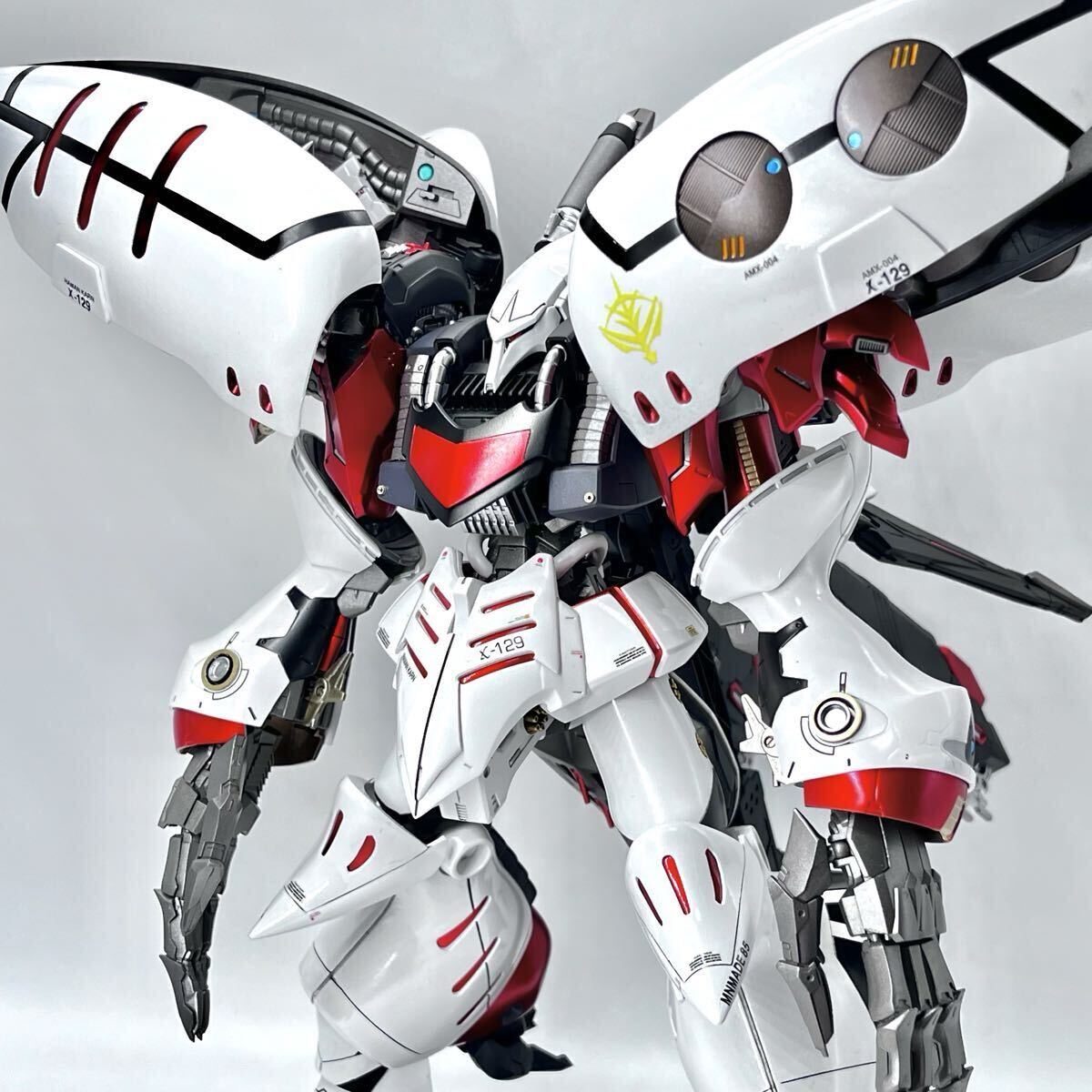 ＭＧ　キュベレイ　塗装職人仕上げ　完成品　ＧＦＦＩ　ＭＩＡ MG キュベレイ 塗装済み 改修 完成品 real typeⅧ(完成品)｜売買された
