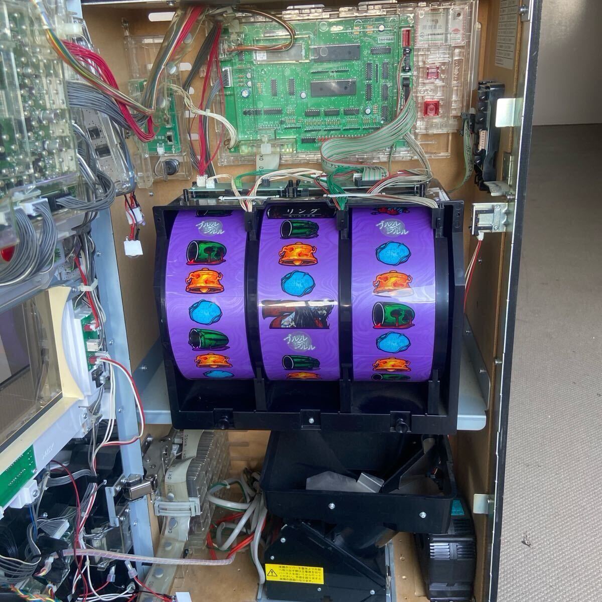 リング　呪いの7日間　スロット　藤商事　コイン不要機　パチスロ　稼働品　 家庭用電源　_7