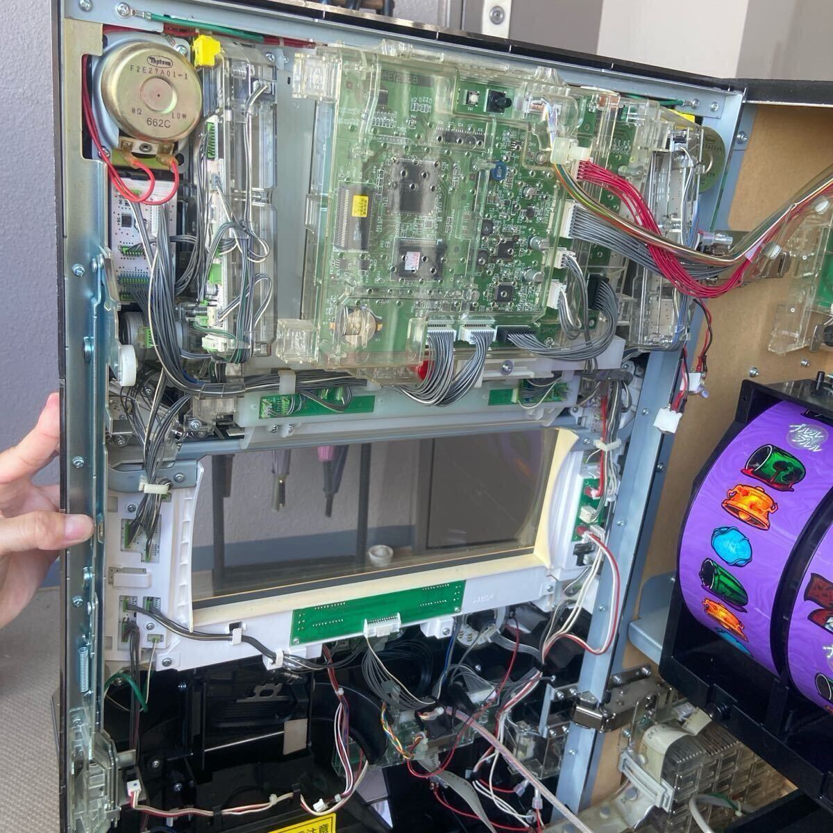 リング　呪いの7日間　スロット　藤商事　コイン不要機　パチスロ　稼働品　 家庭用電源　_9