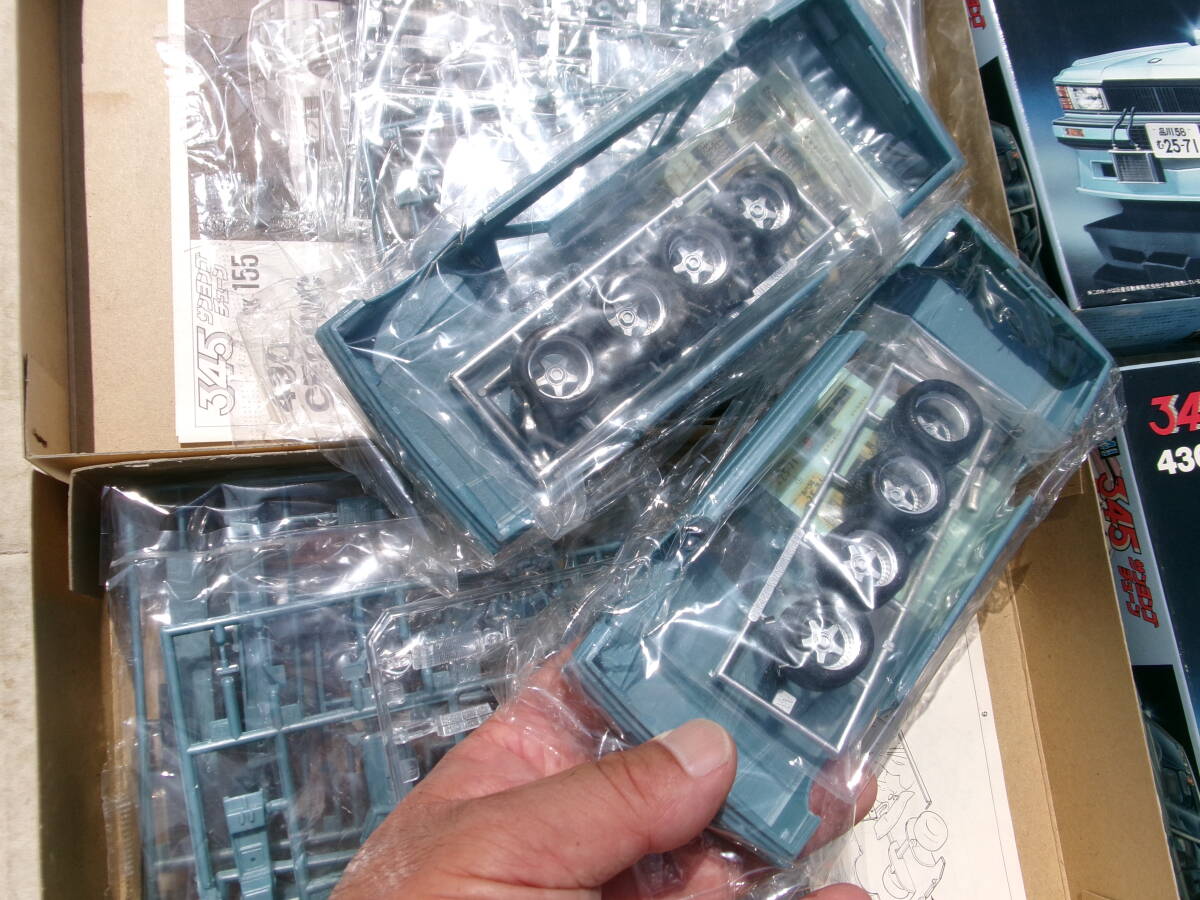 フジミ、1/24、345チューニング、セドリック430、同品2個セット、角