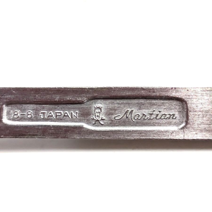 希少 JAL 日本航空　カトラリー　フォーク4本　マーシャン　　ステンレス製_6