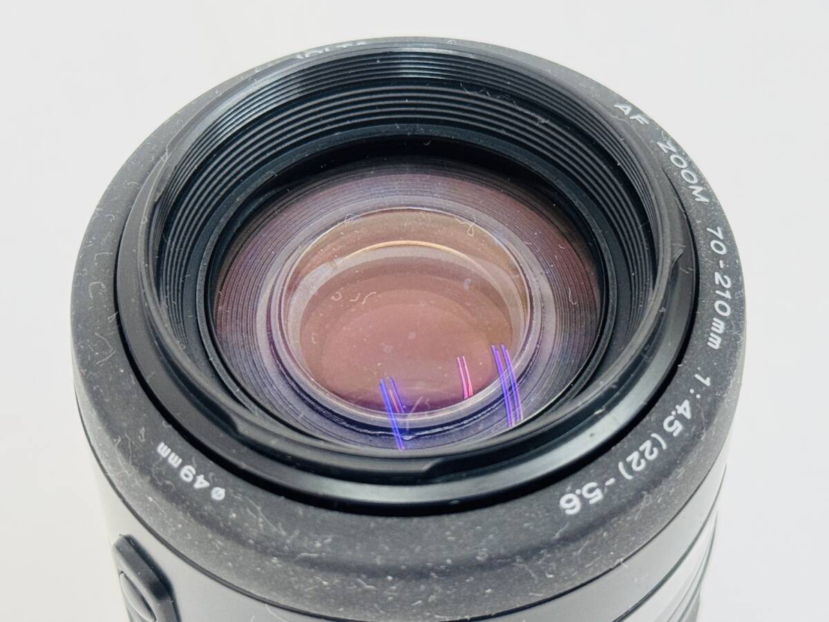 minoltta 70-210mm f4.5-5.6 canon ef 75-300mm f4-5.6 sigma 70-300mm f4-5.6 カメラ レンズ 3点セット レンズフード 望遠_6