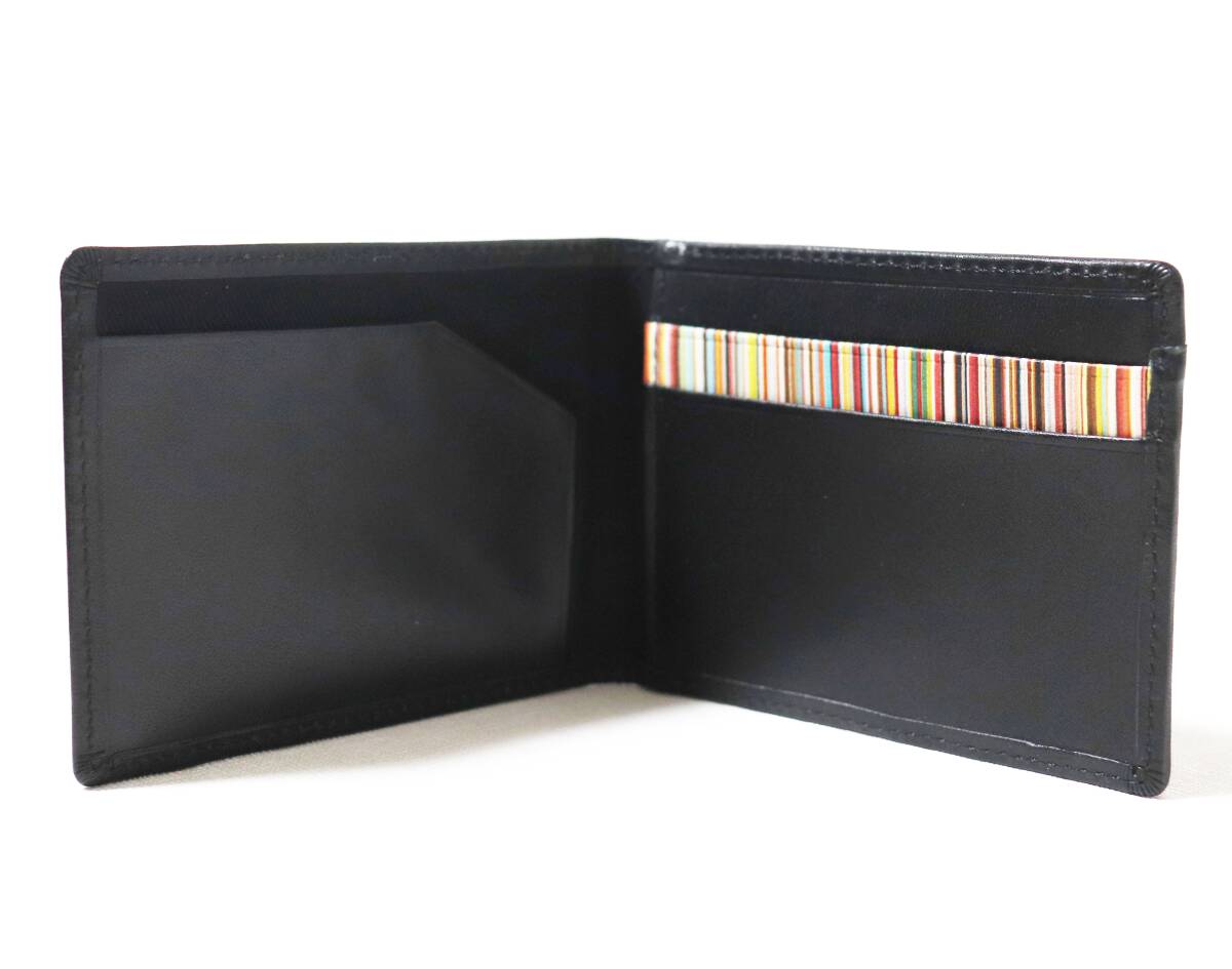 Paul Smith ポールスミス》箱付新品 マルチストライプマネークリップ＋