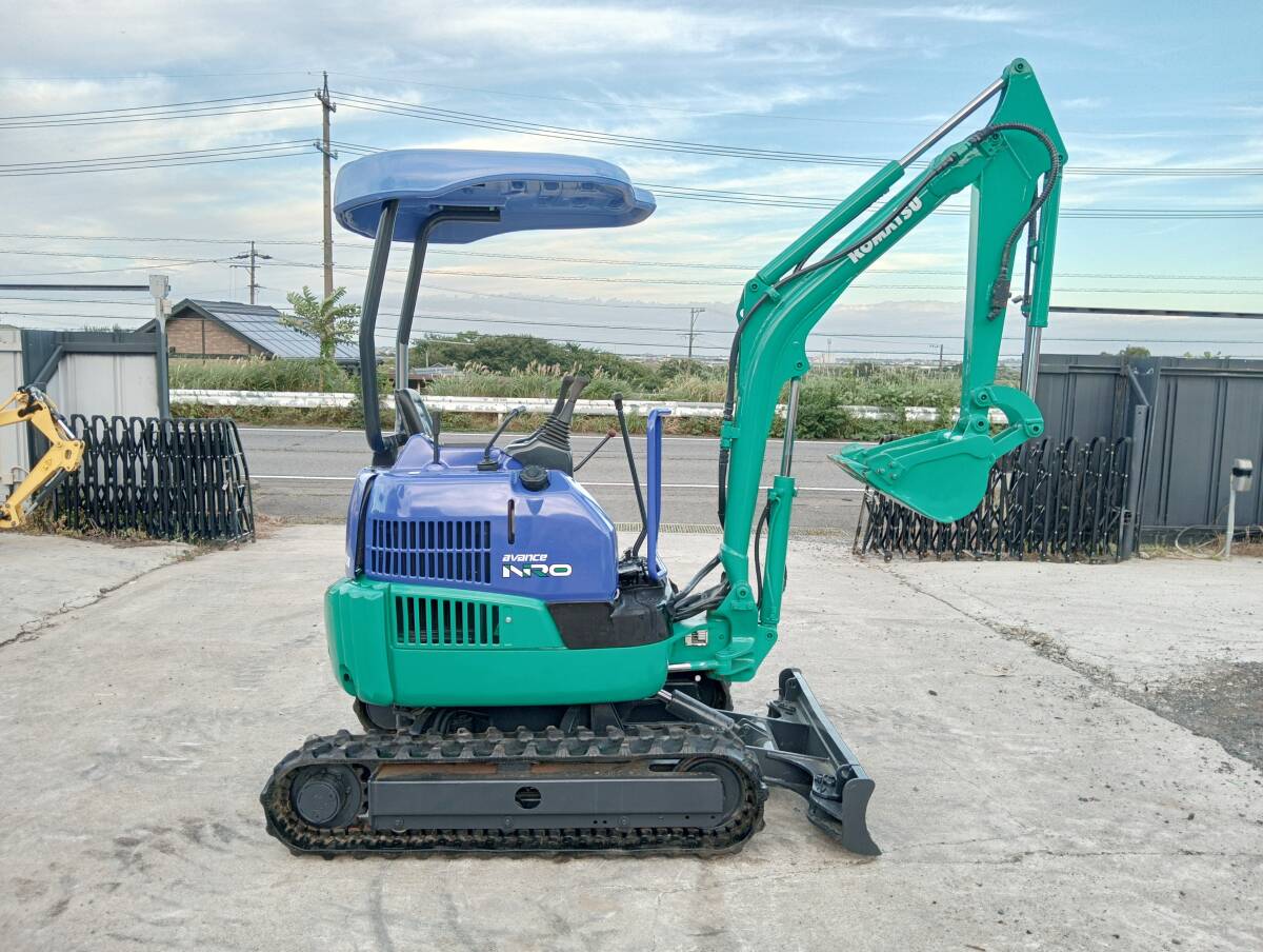 KOMATSU コマツ☆PC15MR-1☆ミニ油圧ショベル☆可変脚クローラー 