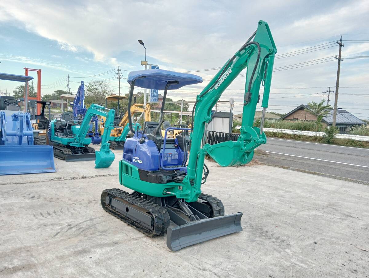 KOMATSU コマツ☆PC15MR-1☆ミニ油圧ショベル☆可変脚クローラー 