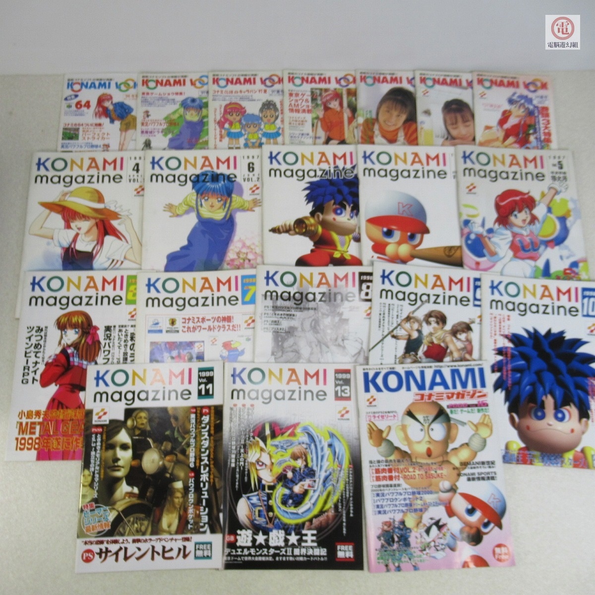 ○カタログ/パンフレット コナミマガジン KONAMI magazine ときめき