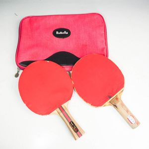 卓球ラケットシェークハンド 2点セット Nittakuニッタク KVX OFFENSIVE Shake #1000 ケー